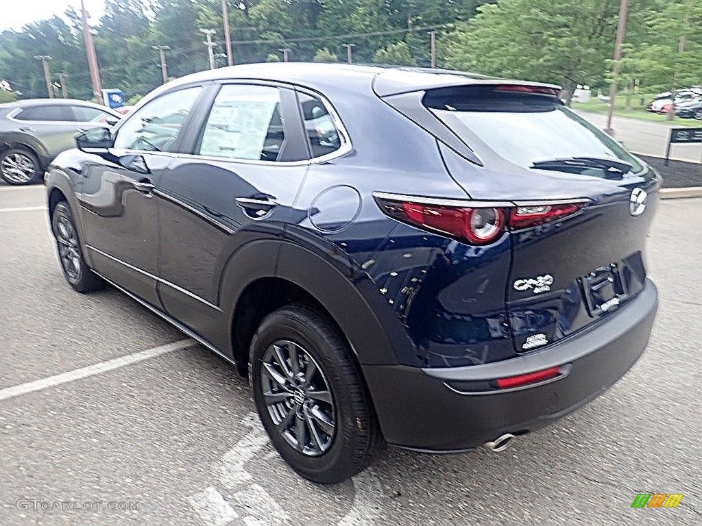 2023 CX-30 S AWD - Deep Crystal Blue Mica / Black photo #5