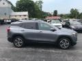 2021 Satin Steel Metallic GMC Terrain SLT  photo #5