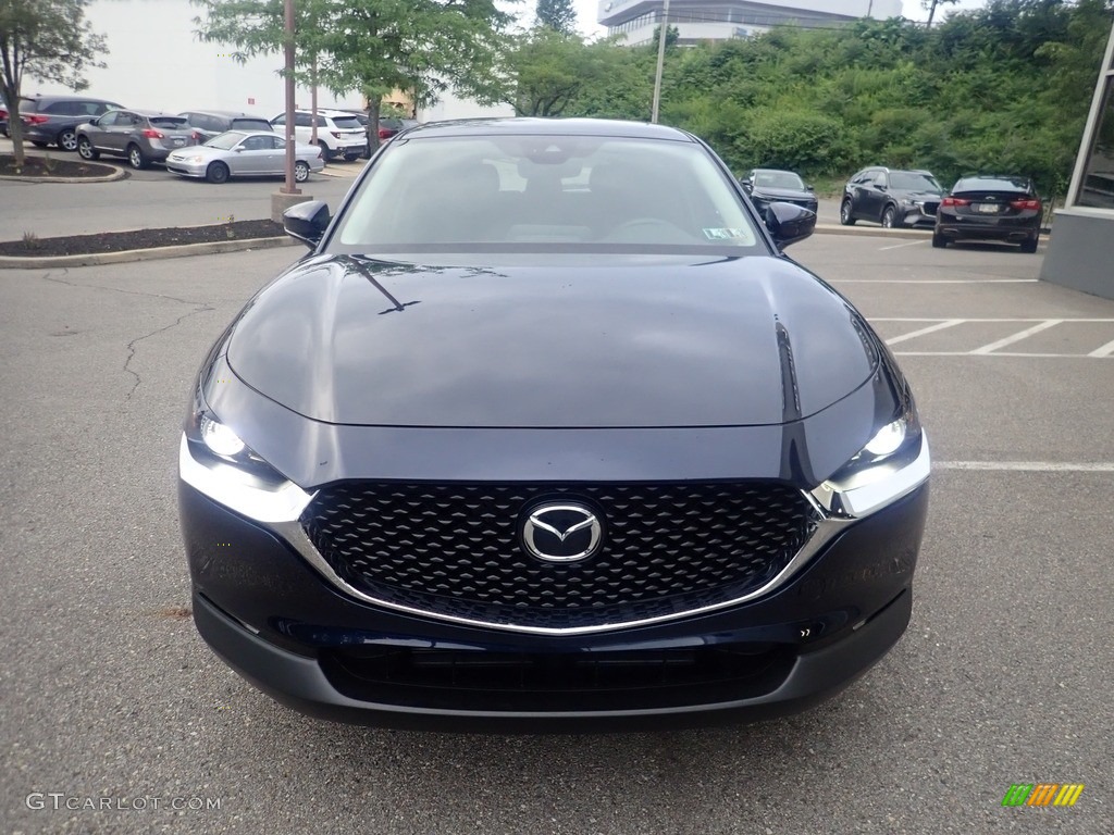 2023 CX-30 S AWD - Deep Crystal Blue Mica / Black photo #8