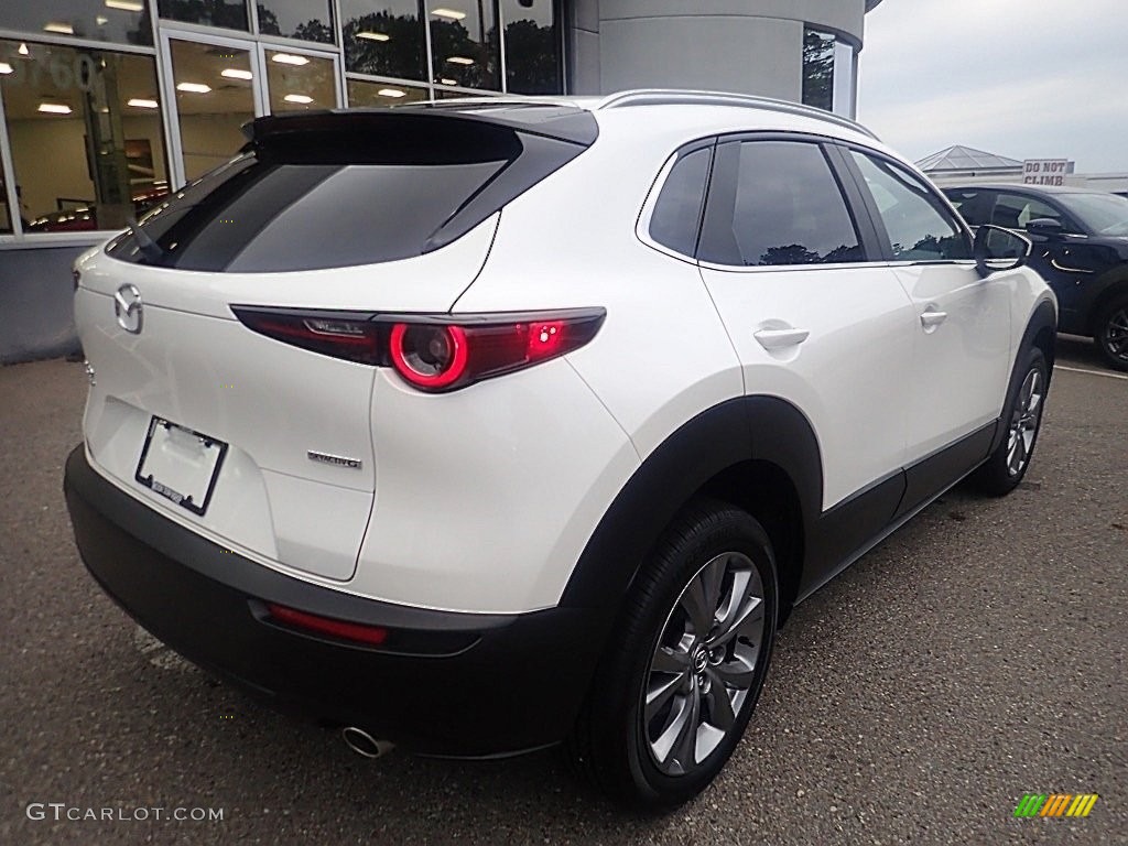 2023 CX-30 S Preferred AWD - Snowflake White Pearl Mica / Black photo #2