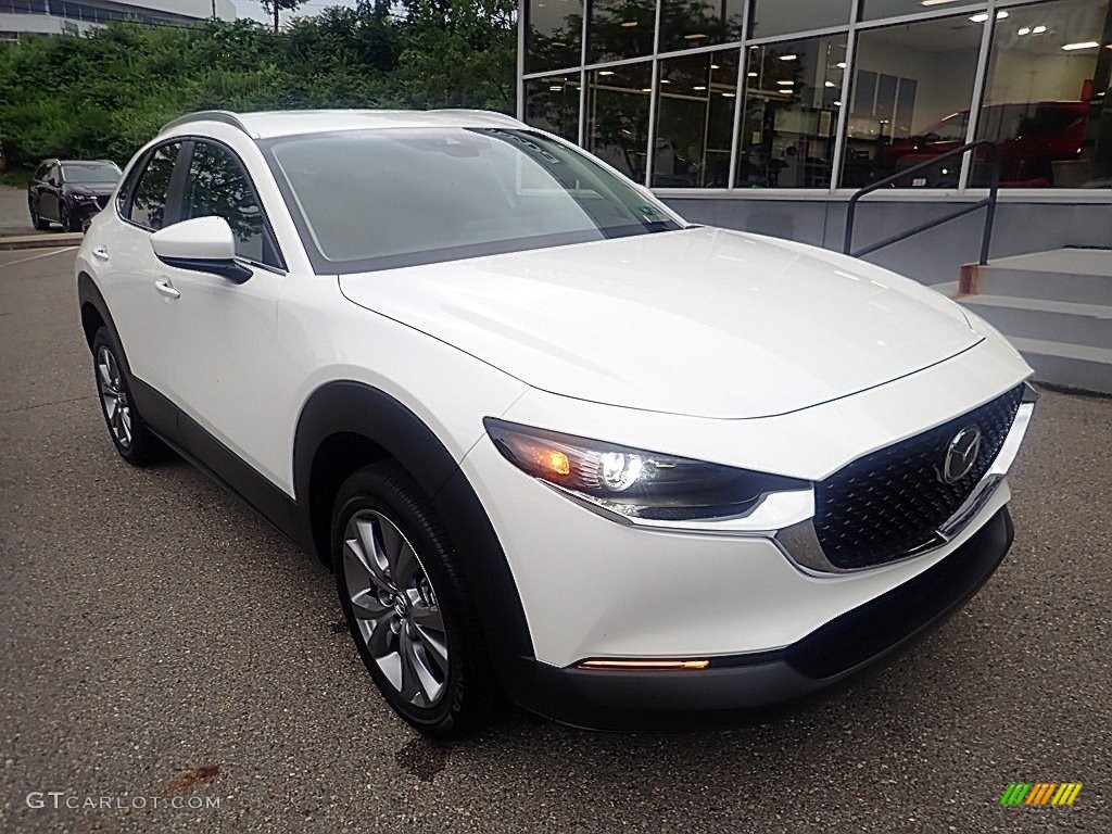 2023 CX-30 S Preferred AWD - Snowflake White Pearl Mica / Black photo #9