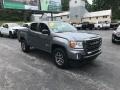 Satin Steel Metallic - Canyon AT4 Crew Cab 4WD Photo No. 4