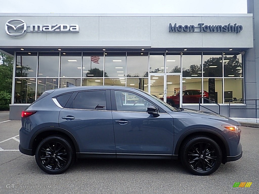 2023 CX-5 S Carbon Edition AWD - Polymetal Gray / Red photo #1