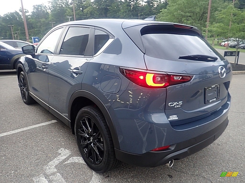 2023 CX-5 S Carbon Edition AWD - Polymetal Gray / Red photo #4
