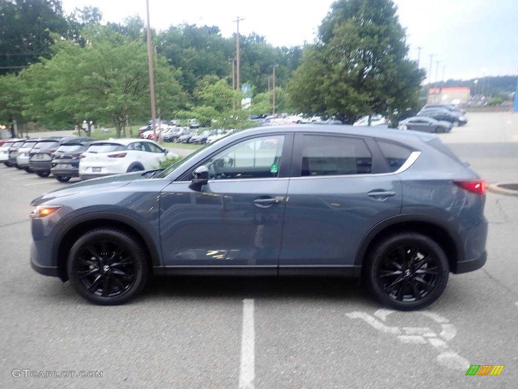 2023 CX-5 S Carbon Edition AWD - Polymetal Gray / Red photo #5