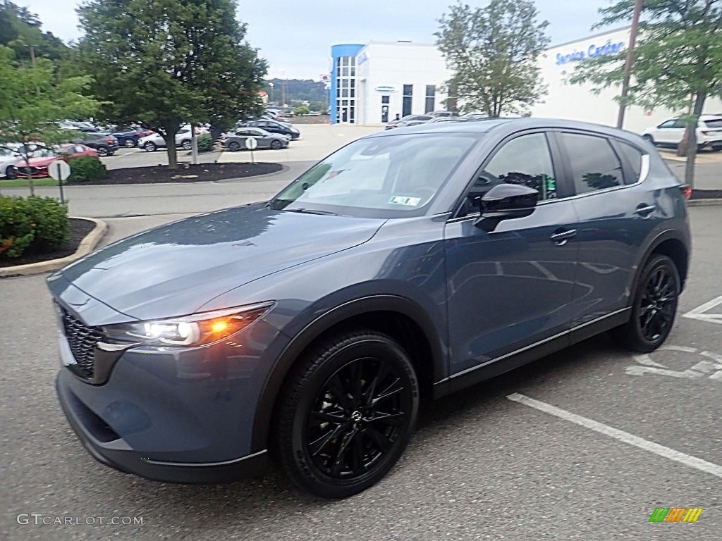 2023 CX-5 S Carbon Edition AWD - Polymetal Gray / Red photo #6