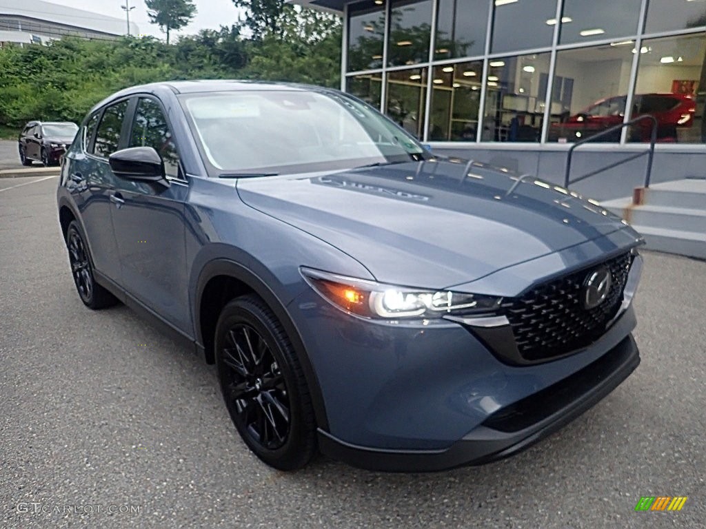 2023 CX-5 S Carbon Edition AWD - Polymetal Gray / Red photo #8