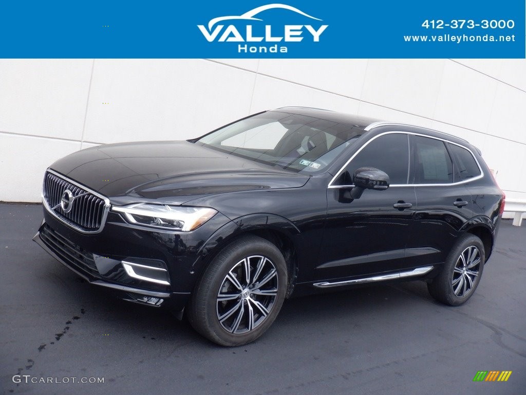 2021 XC60 T5 AWD Inscription - Onyx Black Metallic / Charcoal photo #1