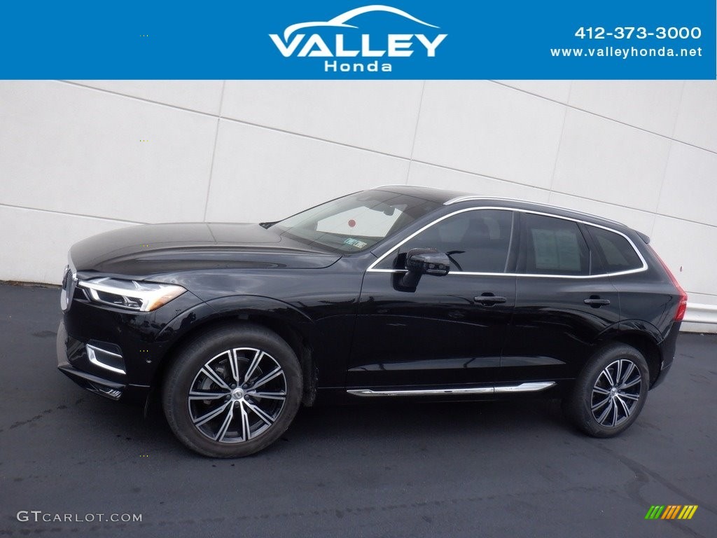 2021 XC60 T5 AWD Inscription - Onyx Black Metallic / Charcoal photo #2
