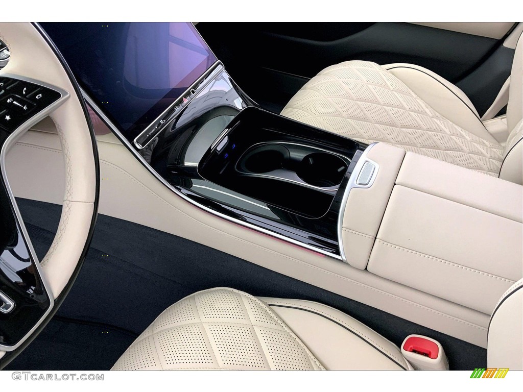 2023 S 580 4Matic Sedan - Nautical Blue Metallic / Macchiato/Magma Grey photo #8