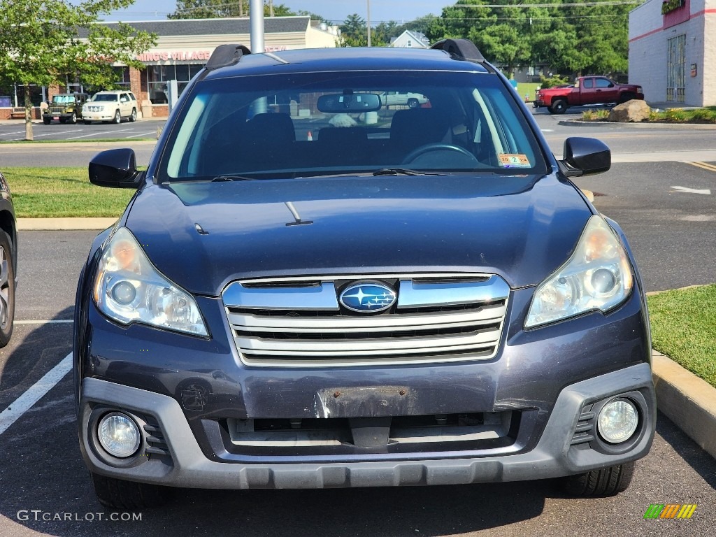 2013 Outback 2.5i Premium - Graphite Gray Metallic / Black photo #1