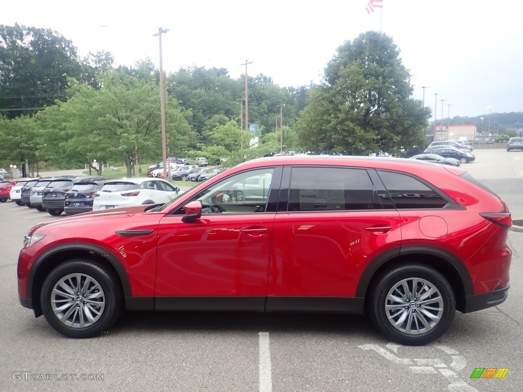 Soul Red Crystal Metallic 2024 Mazda CX-90 Preferred Plus AWD Exterior Photo #146390633