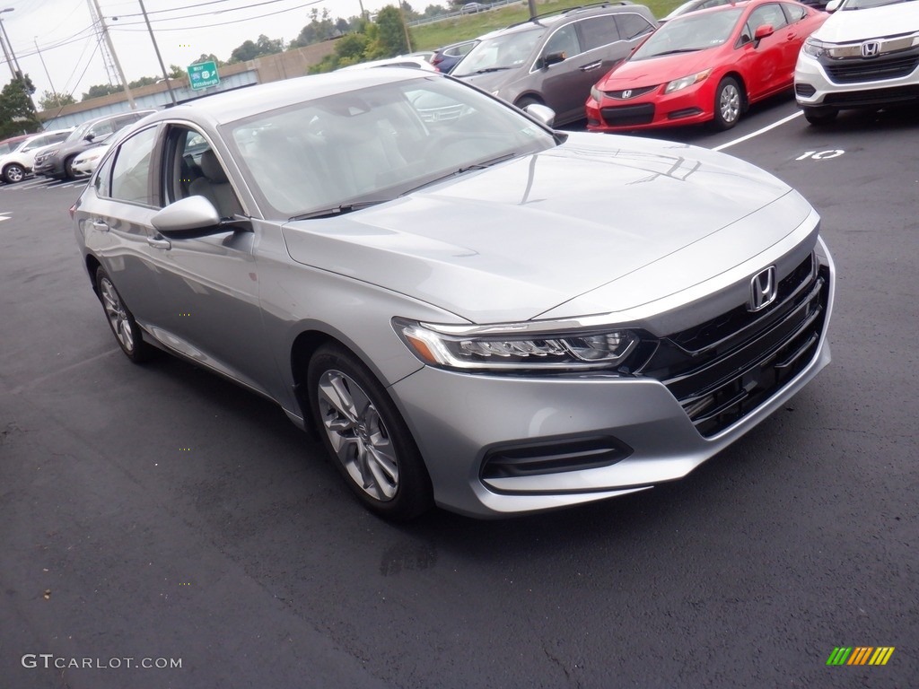 2020 Accord LX Sedan - Lunar Silver Metallic / Black photo #4
