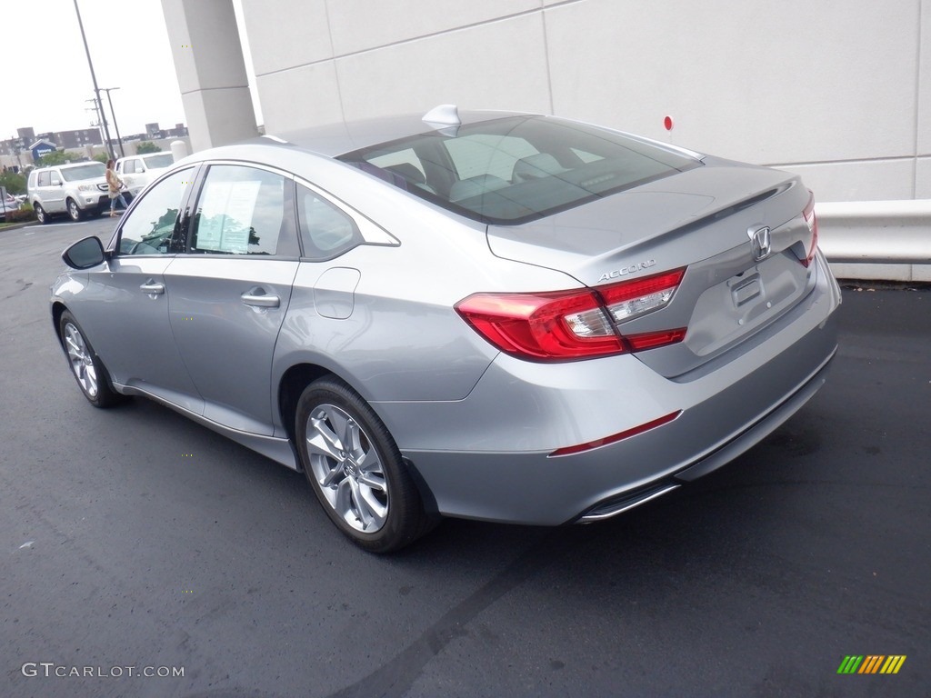 2020 Accord LX Sedan - Lunar Silver Metallic / Black photo #7