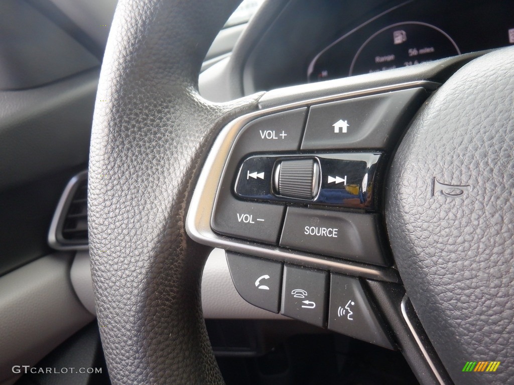 2020 Accord LX Sedan - Lunar Silver Metallic / Black photo #21