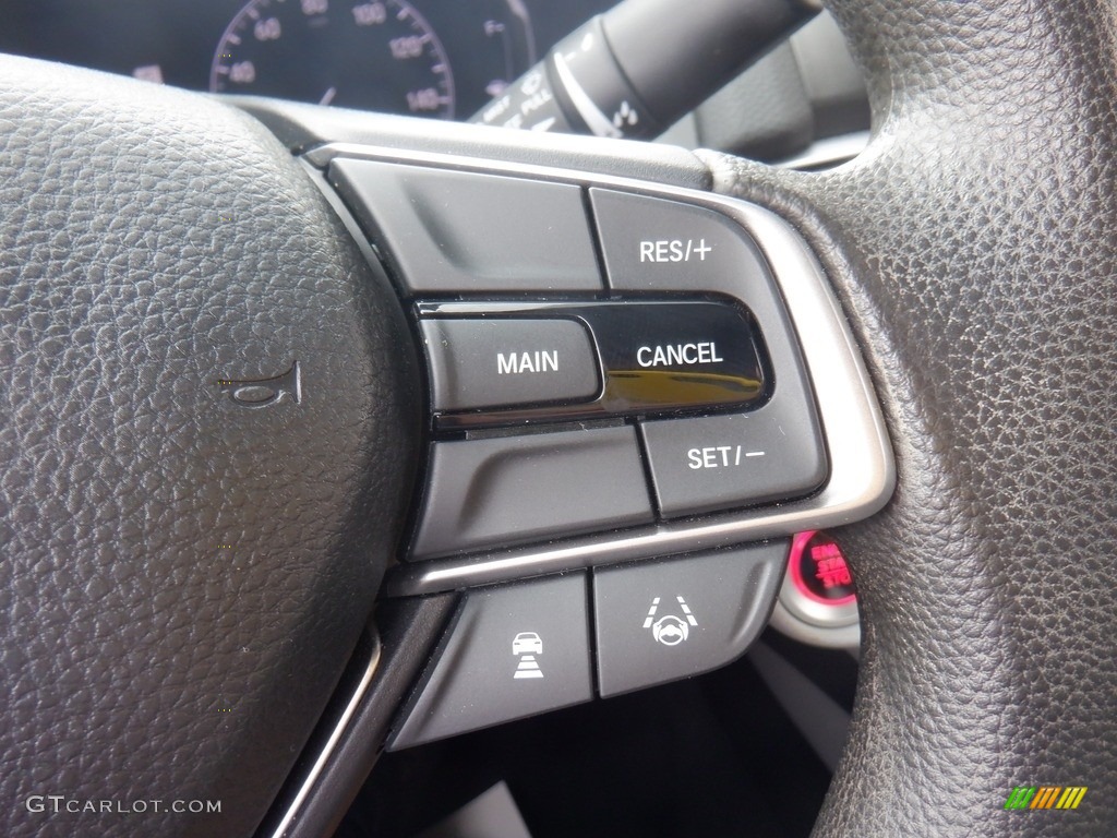 2020 Accord LX Sedan - Lunar Silver Metallic / Black photo #22