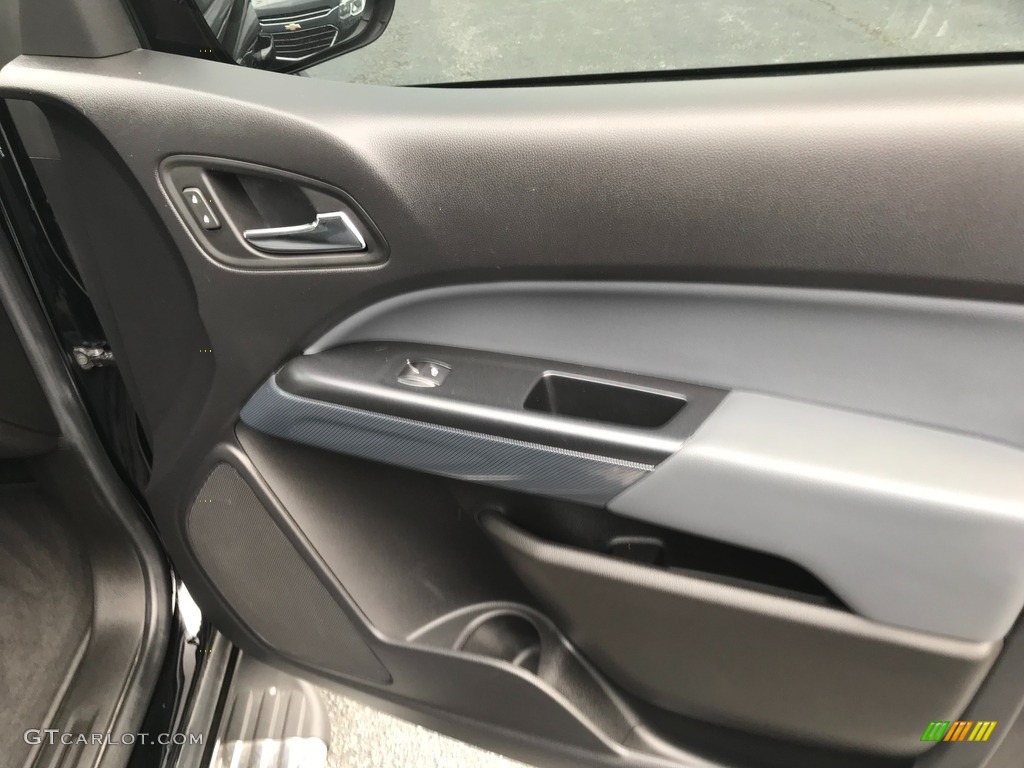 2021 Chevrolet Colorado Z71 Crew Cab 4x4 Jet Black/­Dark Ash Door Panel Photo #146391209