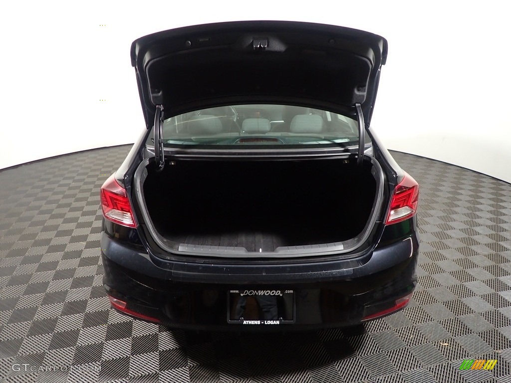 2020 Elantra Limited - Phantom Black / Black photo #12