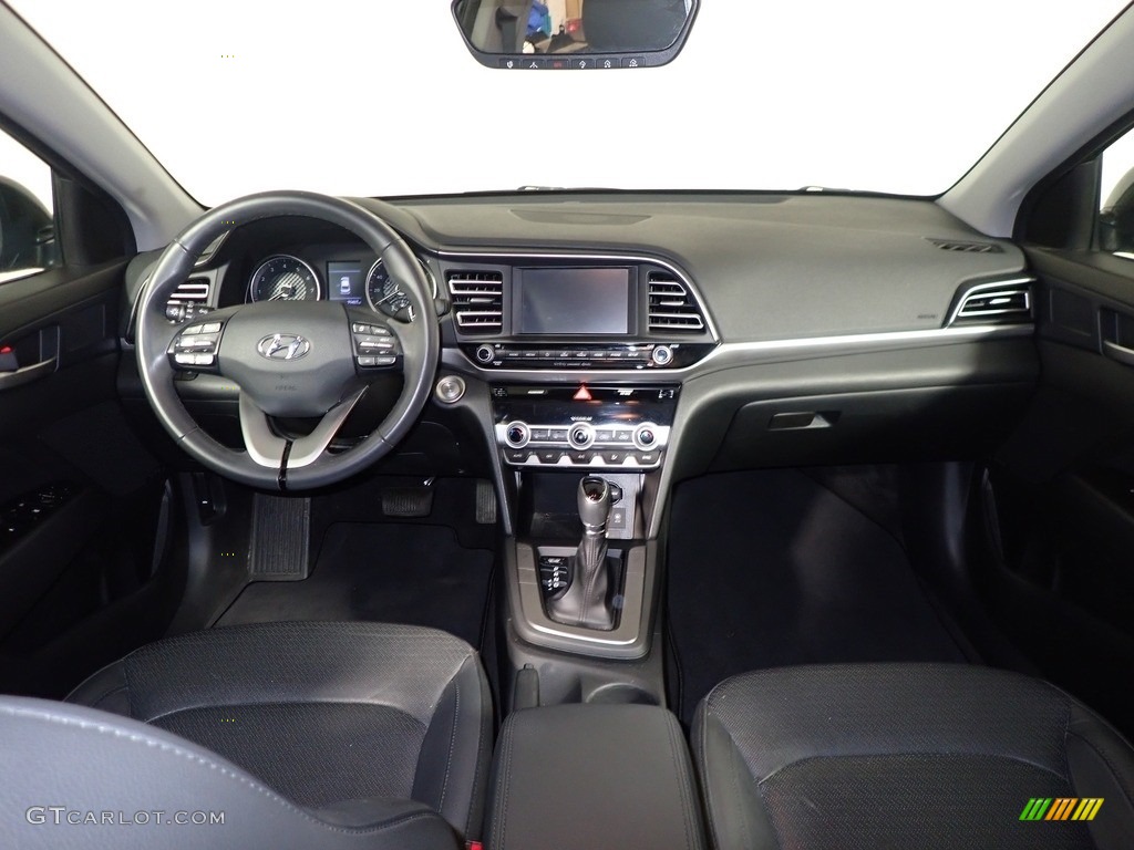 2020 Elantra Limited - Phantom Black / Black photo #20