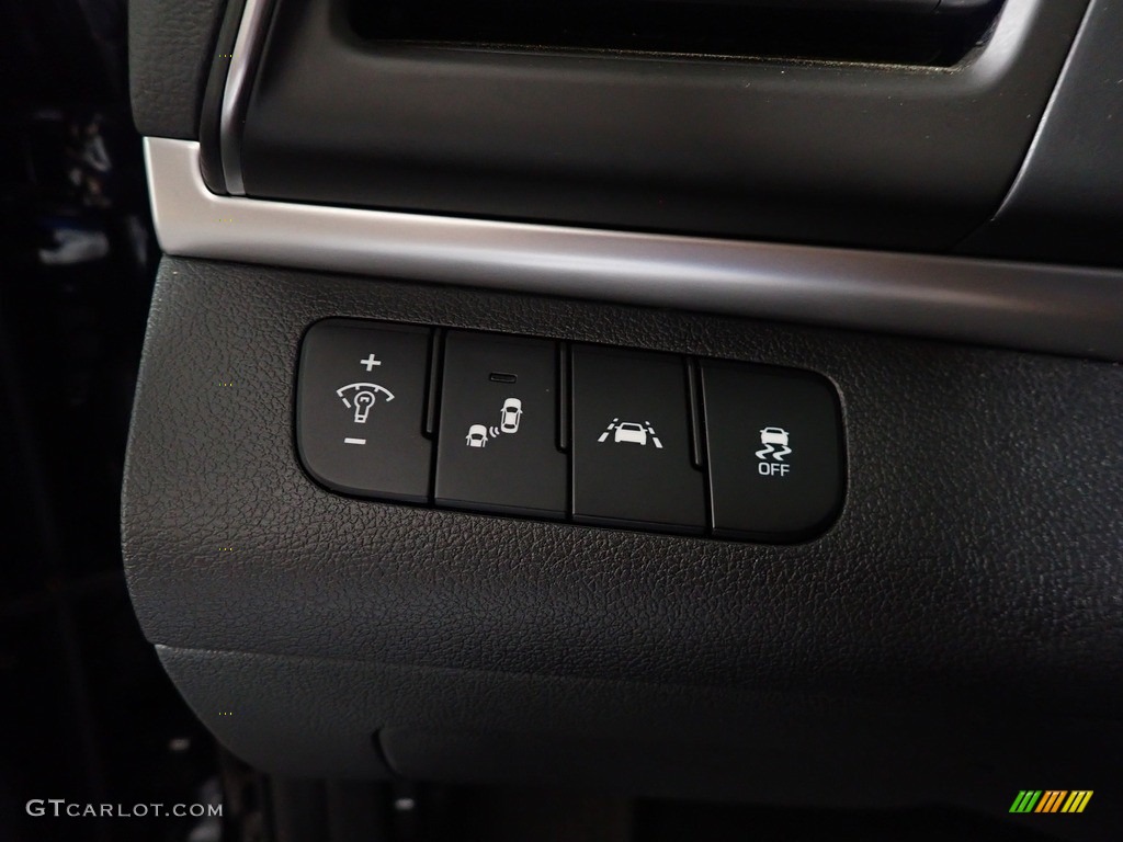 2020 Elantra Limited - Phantom Black / Black photo #26