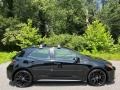 Midnight Black Metallic 2022 Toyota Corolla Hatchback SE Nightshade Edition Exterior