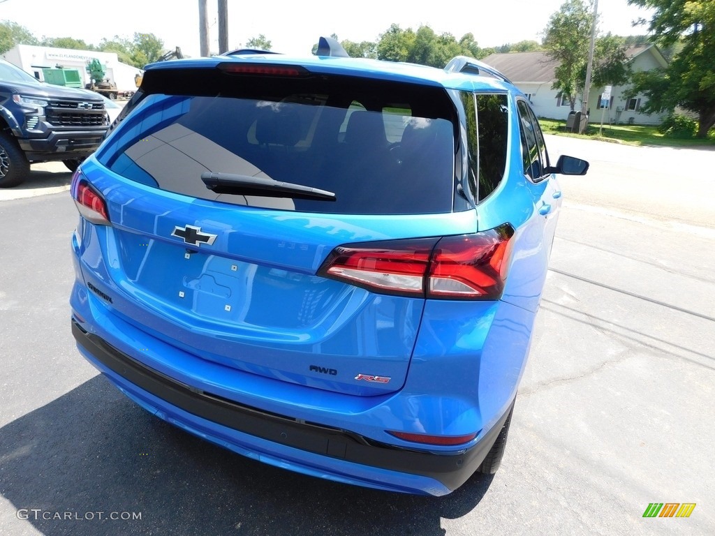 2024 Equinox RS AWD - Riptide Blue Metallic / Jet Black photo #8