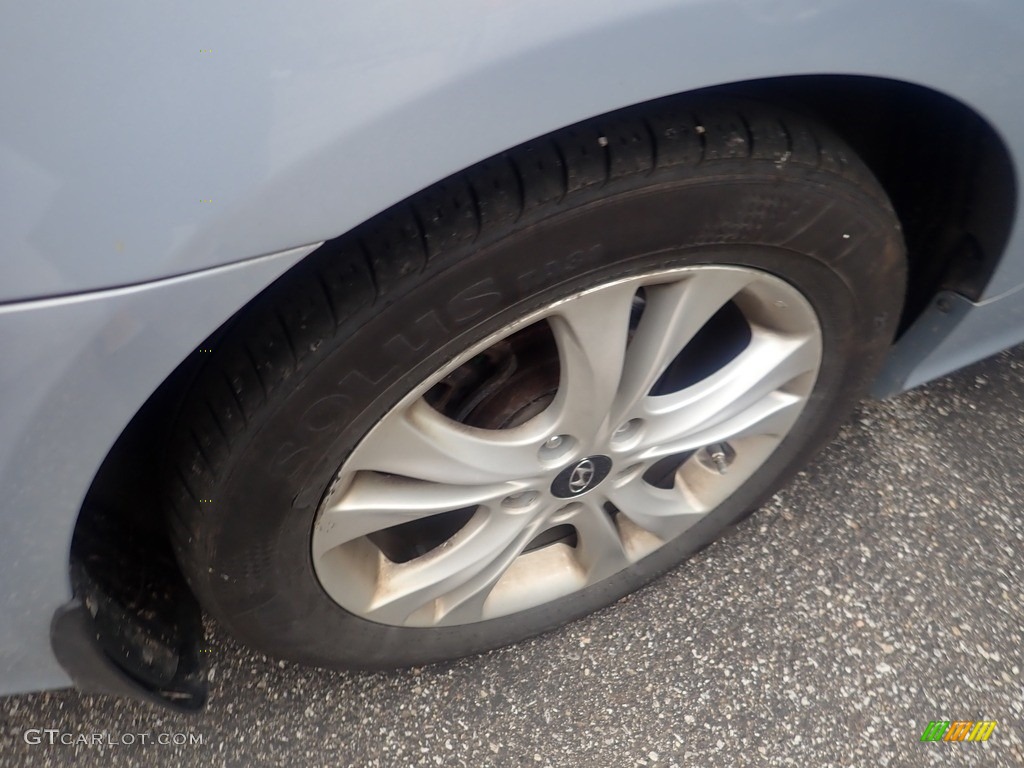 2011 Sonata Limited 2.0T - Blue Sky Metallic / Gray photo #5