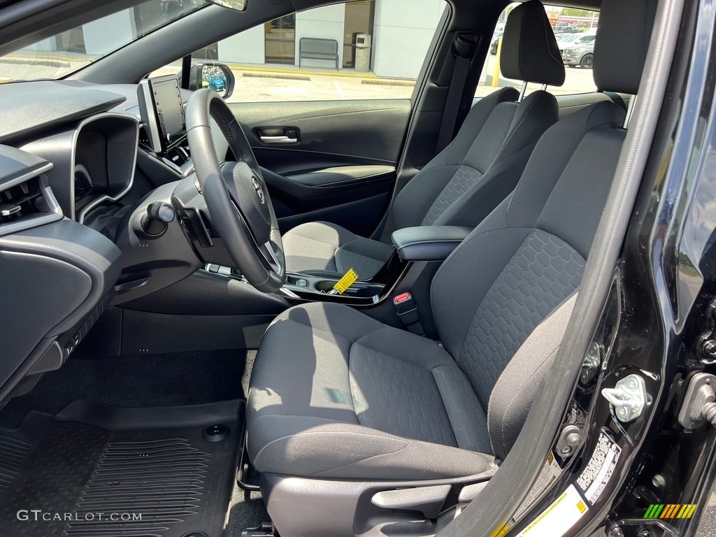 2022 Toyota Corolla Hatchback SE Nightshade Edition Front Seat Photo #146392054