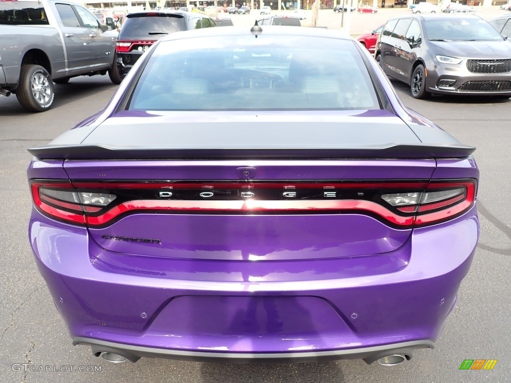 2023 Charger Scat Pack Daytona 392 - Plum Crazy Pearl / Black photo #4