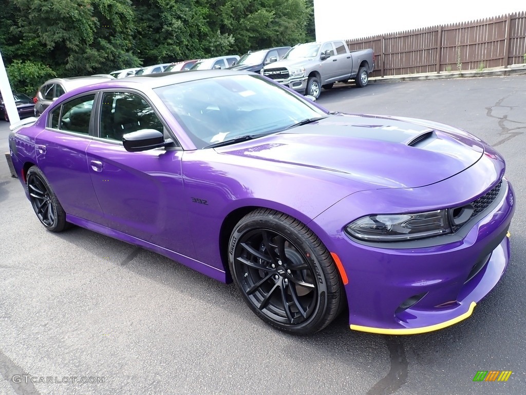 2023 Charger Scat Pack Daytona 392 - Plum Crazy Pearl / Black photo #8