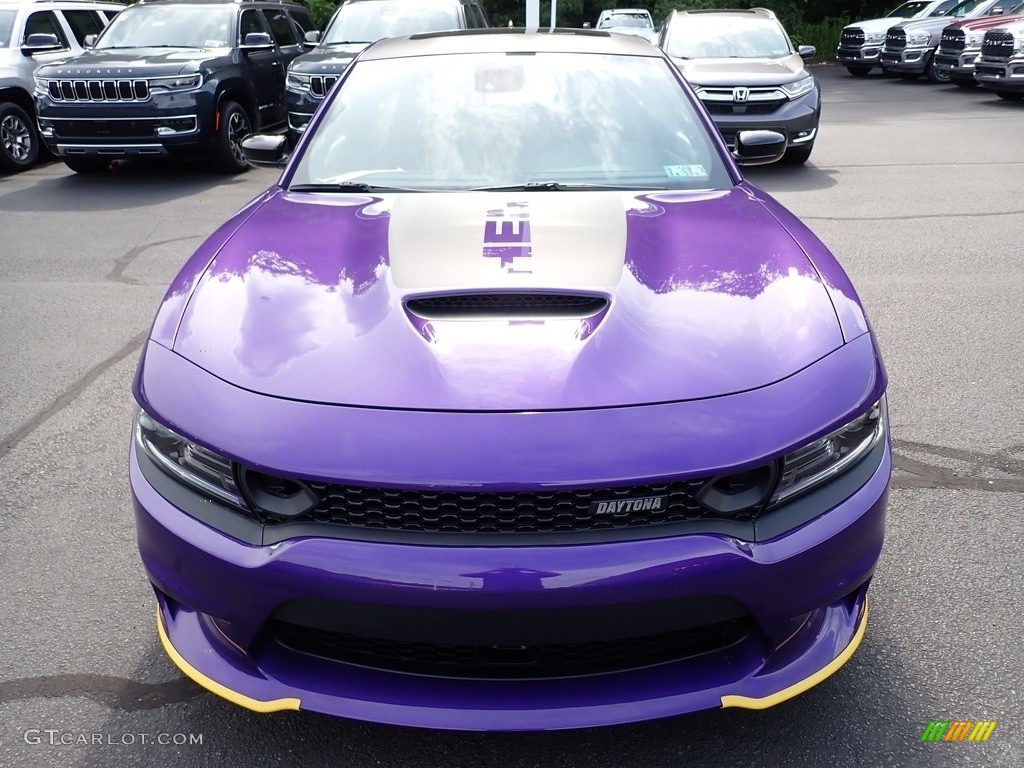 2023 Charger Scat Pack Daytona 392 - Plum Crazy Pearl / Black photo #9