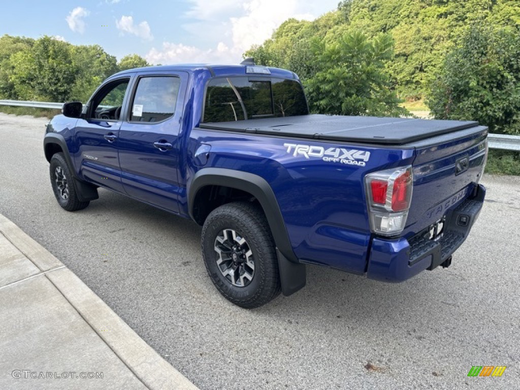 2023 Tacoma TRD Off Road Double Cab 4x4 - Blue Crush Metallic / Black/Cement photo #2