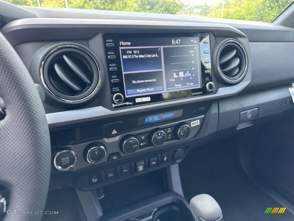 2023 Tacoma TRD Off Road Double Cab 4x4 - Blue Crush Metallic / Black/Cement photo #5