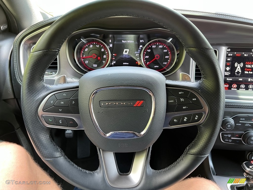 2021 Charger GT - White Knuckle / Black photo #22