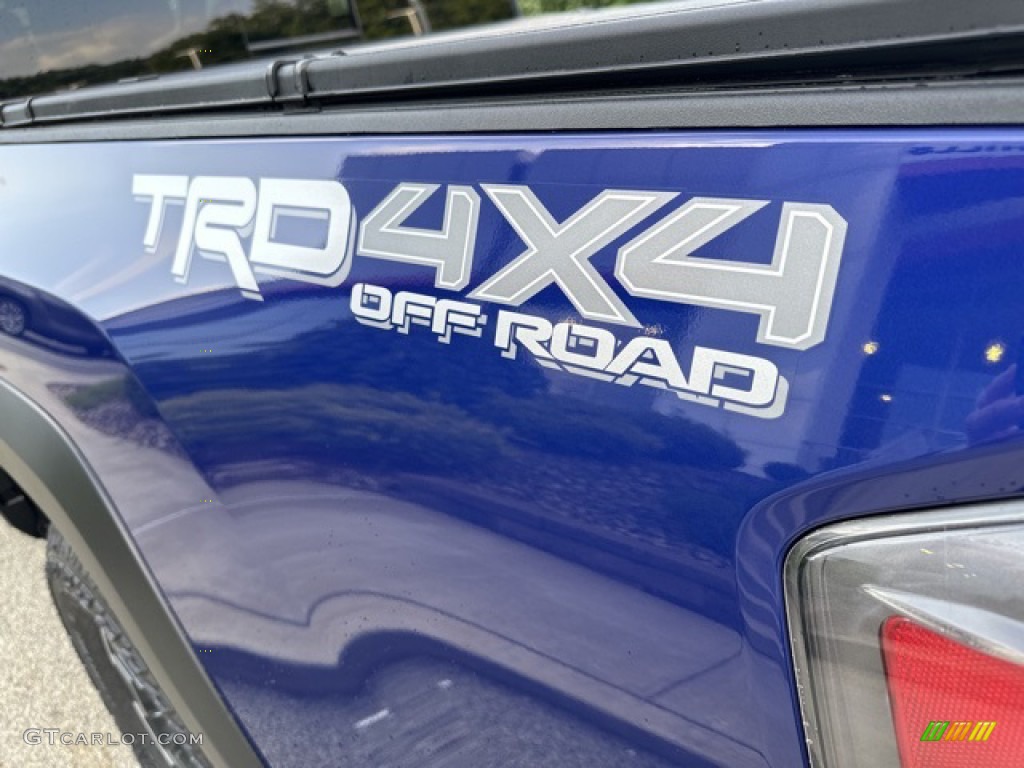 2023 Tacoma TRD Off Road Double Cab 4x4 - Blue Crush Metallic / Black/Cement photo #21