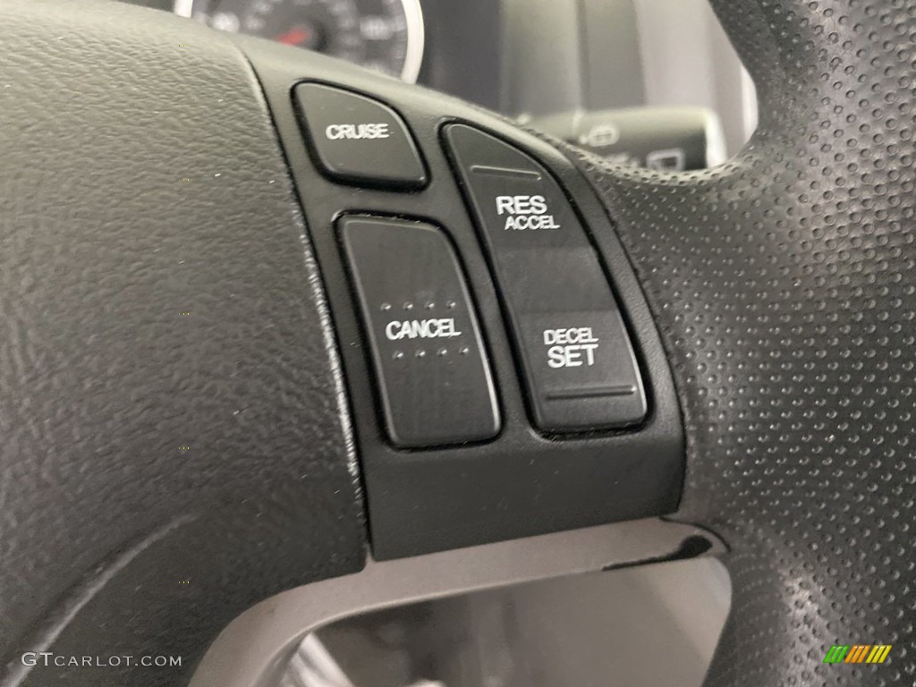 2009 Honda CR-V EX Gray Steering Wheel Photo #146393141