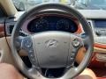 Cashmere 2013 Hyundai Genesis 3.8 Sedan Steering Wheel