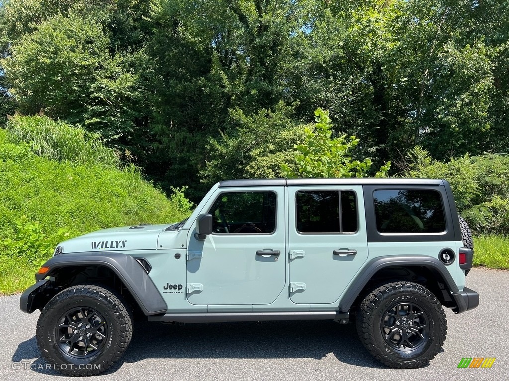 Earl 2024 Jeep Wrangler 4-Door Willys 4x4 Exterior Photo #146393510