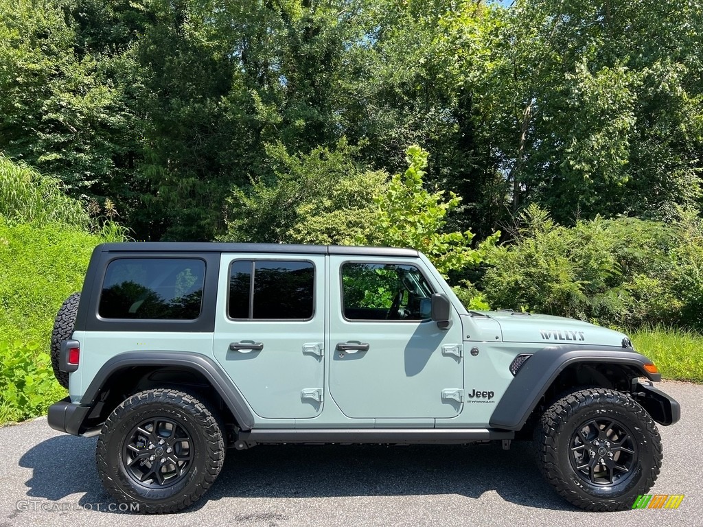 Earl 2024 Jeep Wrangler 4-Door Willys 4x4 Exterior Photo #146393567