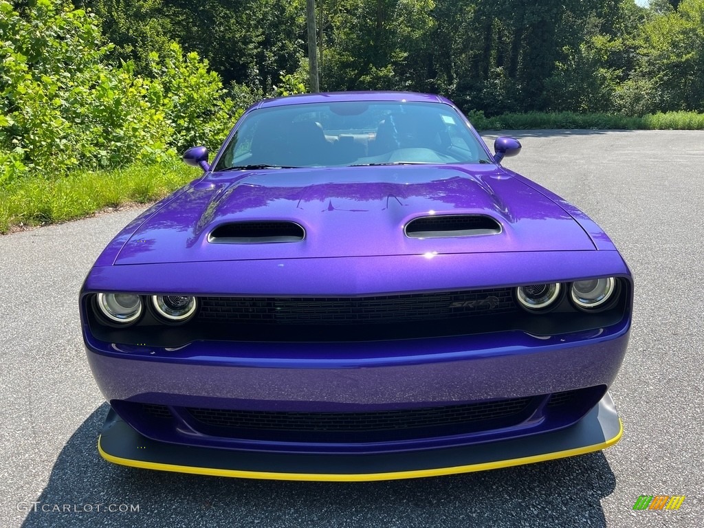 2023 Challenger SRT Hellcat JailBreak Widebody - Plum Crazy Pearl / Sepia/Black photo #3