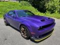 Front 3/4 View of 2023 Challenger SRT Hellcat JailBreak Widebody