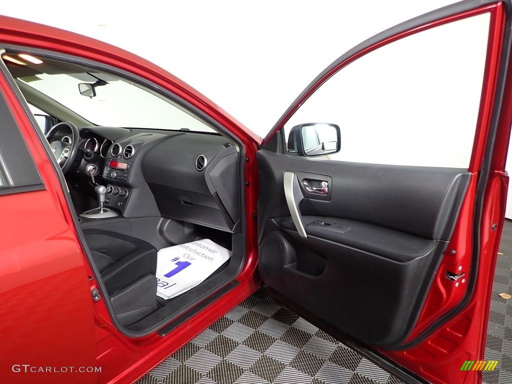 2010 Rogue S AWD - Venom Red / Black photo #23