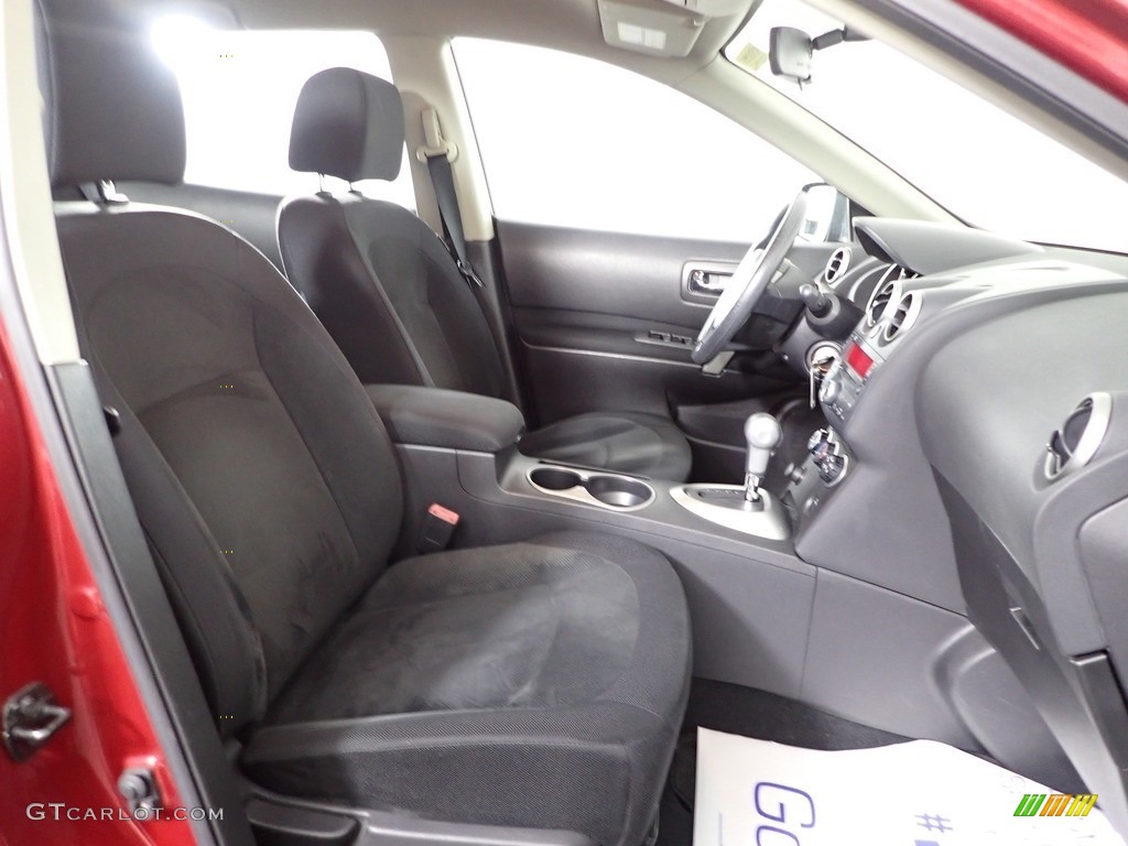 2010 Rogue S AWD - Venom Red / Black photo #24