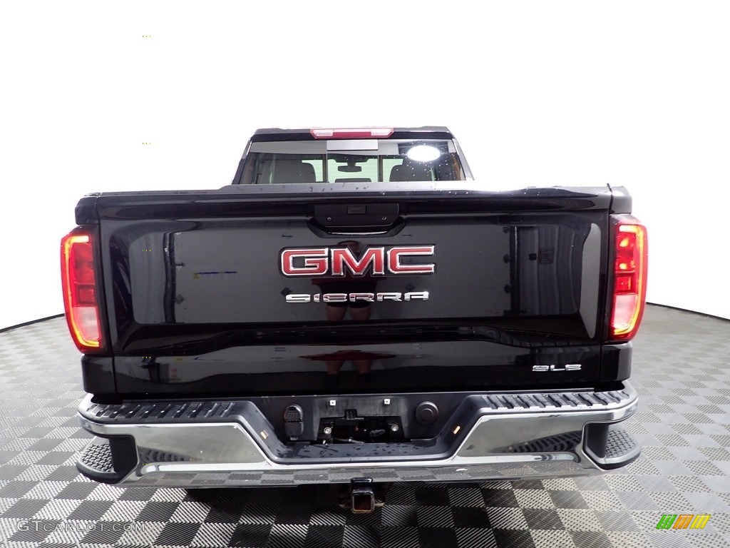 2020 Sierra 1500 SLE Double Cab 4WD - Onyx Black / Jet Black photo #8