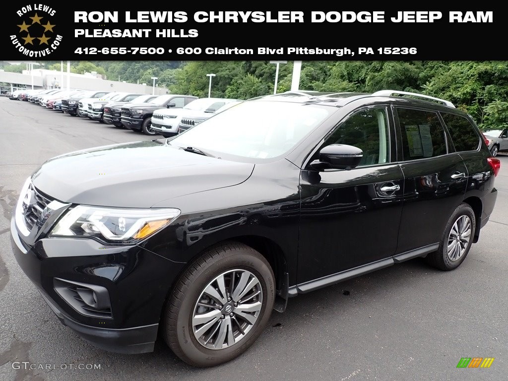 2019 Pathfinder SL 4x4 - Magnetic Black Pearl / Charcoal photo #1