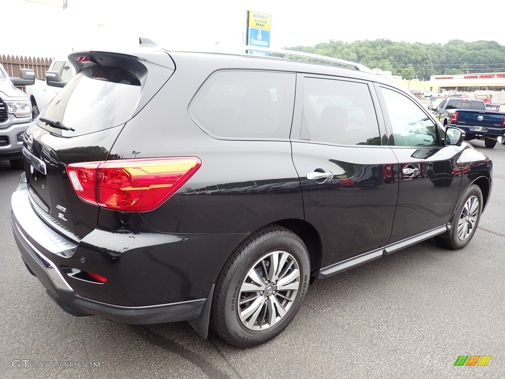 2019 Pathfinder SL 4x4 - Magnetic Black Pearl / Charcoal photo #6