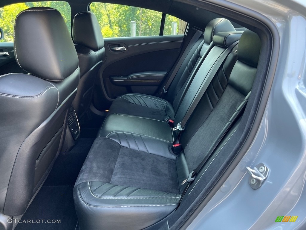 Black Interior 2022 Dodge Charger SRT Hellcat Widebody Photo #146394341