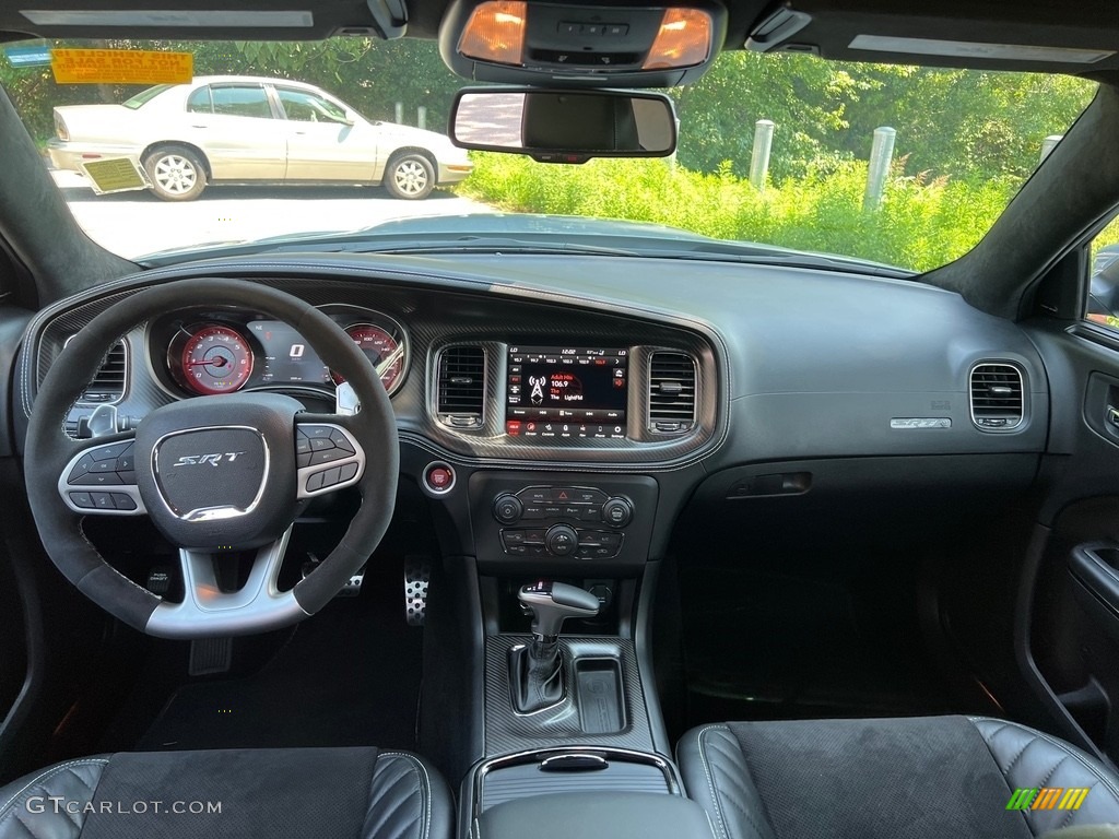 2022 Dodge Charger SRT Hellcat Widebody Black Dashboard Photo #146394395