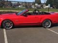 2007 Torch Red Ford Mustang Shelby GT500 Super Snake Convertible  photo #2