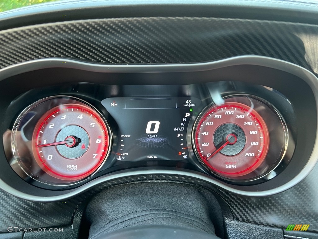 2022 Dodge Charger SRT Hellcat Widebody Gauges Photo #146394419